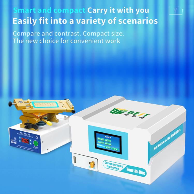 BEST B-528 4 in 1 7 inch Intelligent Laminating and Defoaming Machine Built-in Vacuum Pump, Plug:AU Plug - free shipping - PMC TechLife - Order now!