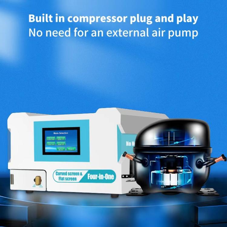 BEST B-528 4 in 1 7 inch Intelligent Laminating and Defoaming Machine Built-in Vacuum Pump, Plug:US Plug - free shipping - PMC TechLife - Order now!