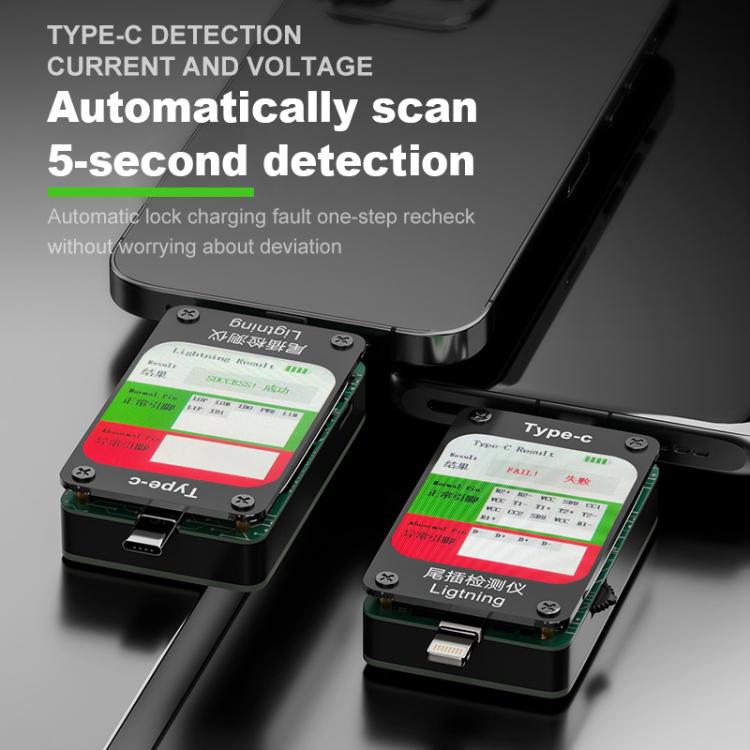 BEST VB-U4 Type-C / Lighting Interface Automatic Tail Plug Detector - free shipping - PMC TechLife - Order now!