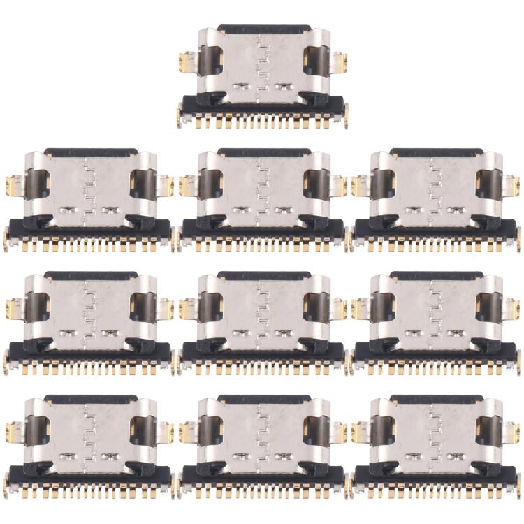 For vivo S18 Pro V2344A 10pcs Original Charging Port Connector - Single Tail Connector by PMc TechLife | Online Shopping South Africa | PMc TechLife | Buy Now Pay Later Mobicred