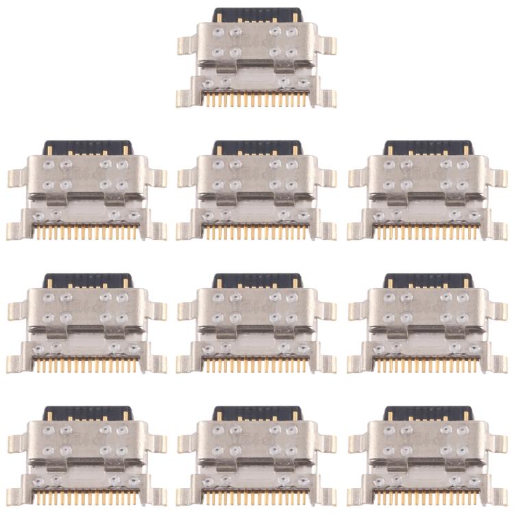 For Motorola Moto G71s 10pcs Original Charging Port Connector - Others by PMc TechLife | Online Shopping South Africa | PMc TechLife | Buy Now Pay Later Mobicred