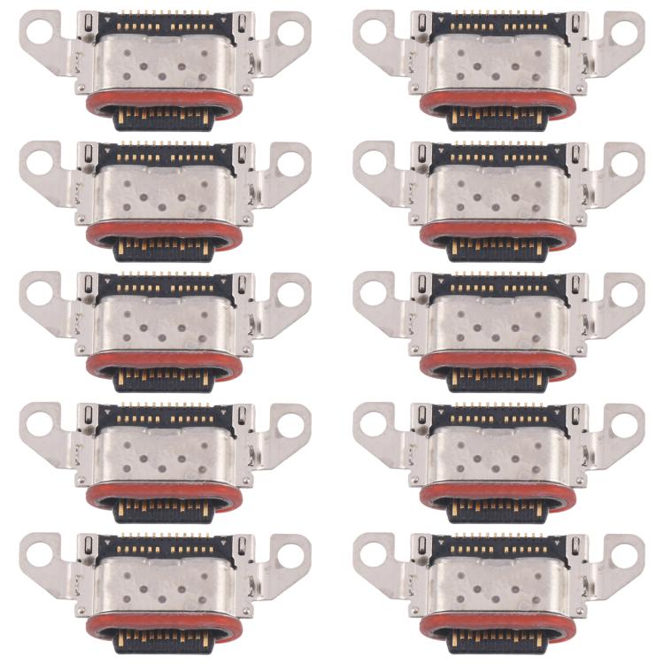 For Motorola Moto Razr 50 5G 10pcs Original Charging Port Connector - Others by PMc TechLife | Online Shopping South Africa | PMc TechLife | Buy Now Pay Later Mobicred