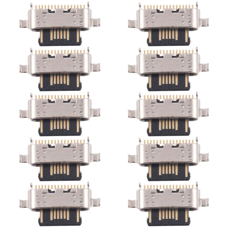 For Motorola Moto G9 Play 10pcs Original Charging Port Connector - Others by PMc TechLife | Online Shopping South Africa | PMc TechLife | Buy Now Pay Later Mobicred