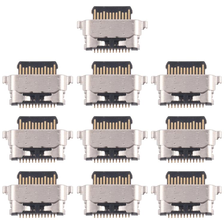 For Motorola Moto G51 10pcs Original Charging Port Connector - Others by PMc TechLife | Online Shopping South Africa | PMc TechLife | Buy Now Pay Later Mobicred