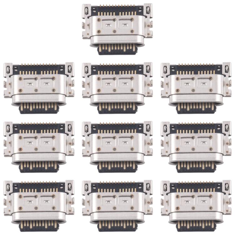For Motorola Moto G 5G Plus 10pcs Original Charging Port Connector - Others by PMc TechLife | Online Shopping South Africa | PMc TechLife | Buy Now Pay Later Mobicred