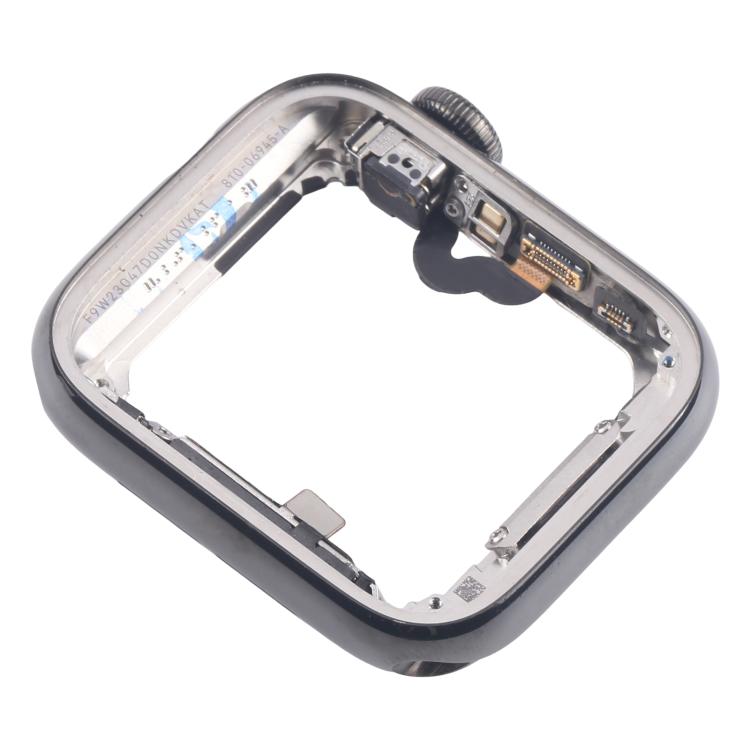 For Apple Watch Series 5 44mm LTE Graphite Steel Middle Frame Bezel Plate with Crown Spin Axis Flex Cable - Middle Frame by PMc TechLife | Online Shopping South Africa | PMc TechLife | Buy Now Pay Later Mobicred