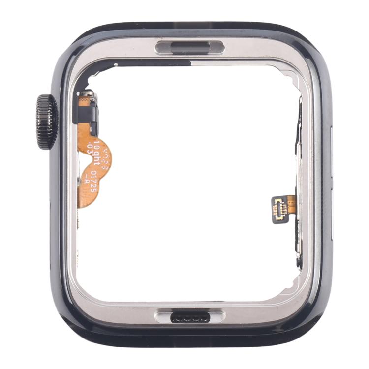 For Apple Watch Series 4 44mm LTE Graphite Steel Middle Frame Bezel Plate with Crown Spin Axis Flex Cable - Middle Frame by PMc TechLife | Online Shopping South Africa | PMc TechLife | Buy Now Pay Later Mobicred