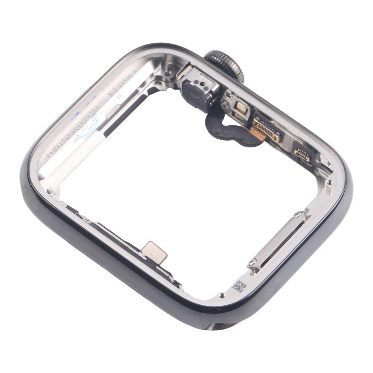 For Apple Watch Series 4 40mm LTE Graphite Steel Middle Frame Bezel Plate with Crown Spin Axis Flex Cable - Middle Frame by PMc TechLife | Online Shopping South Africa | PMc TechLife | Buy Now Pay Later Mobicred