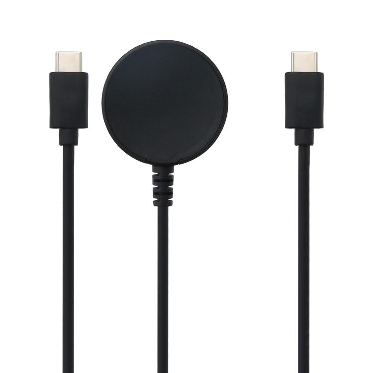 For Samsung Watch Series / Type-C Port Phone 20V 3A 60W 2 in 1 Magnetic Charging Cable, Length: 1.5m(Black) - Charger by PMC TechLife | Online Shopping South Africa | PMC TechLife | Buy Now Pay Later Mobicred