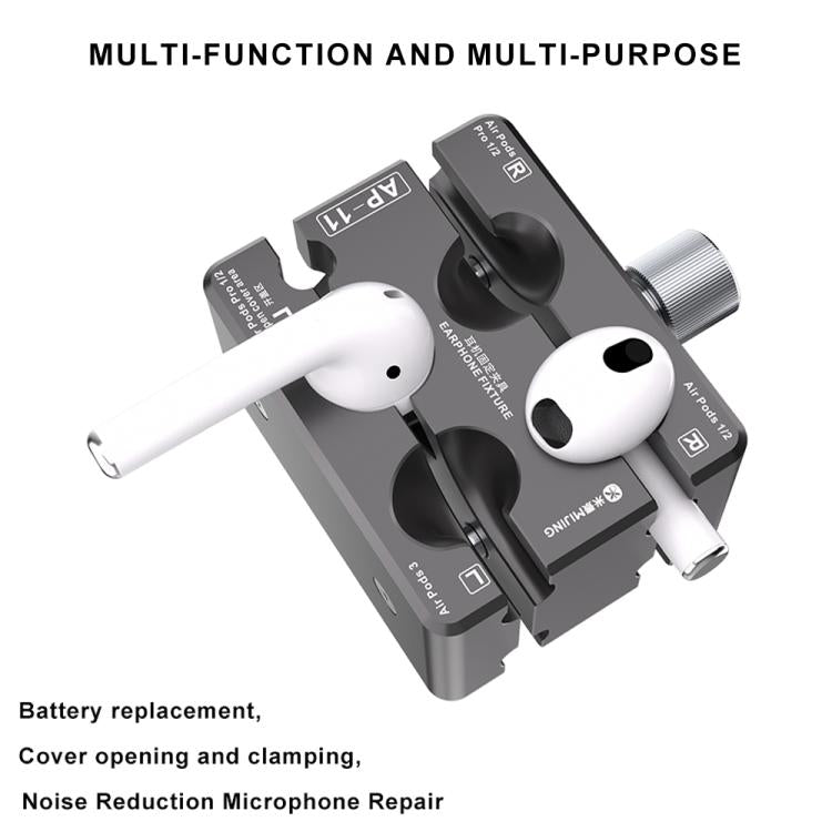 Mijing MP-11 Earphone Repair Fixture for AirPods 1 / 2 / 3 / AirPods Pro 1 / 2 - Repair Fixture by MIJING | Online Shopping South Africa | PMc TechLife | Buy Now Pay Later Mobicred