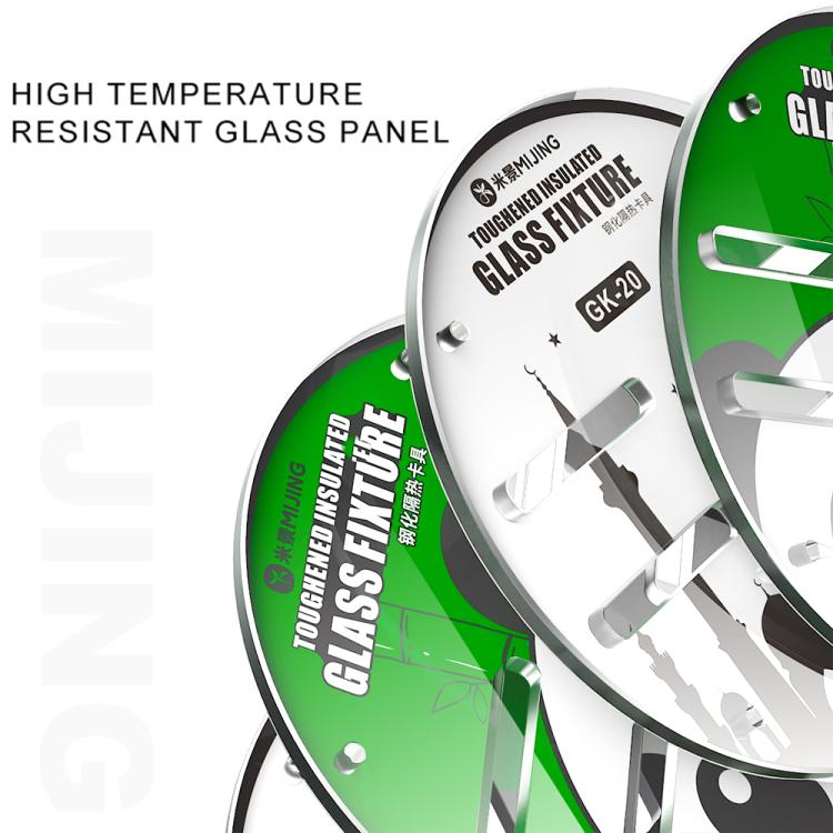 Mijing GK20 360 Rotating High Temperature Resistant Glass Motherboard PCB Fixture - free shipping - PMC TechLife - Order now!