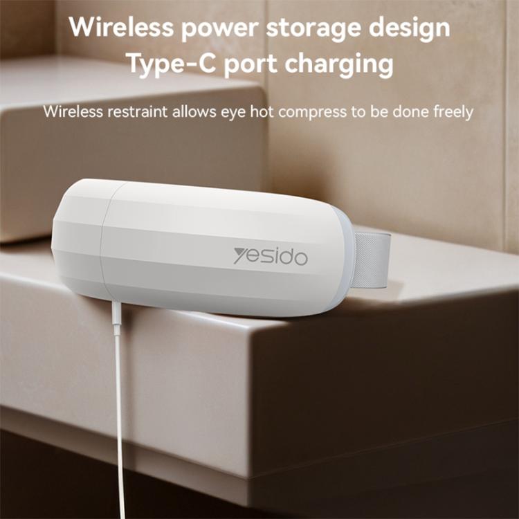 Yesido MG13 Intelligent Hot Compress Eye Massage Care Instrument(White) - free shipping - PMC TechLife - Order now!
