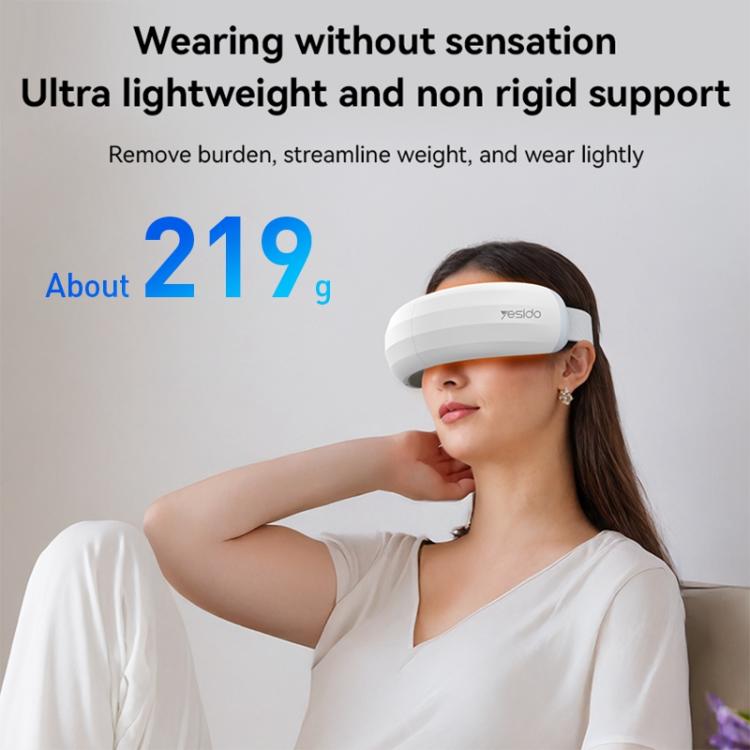 Yesido MG13 Intelligent Hot Compress Eye Massage Care Instrument(White) - free shipping - PMC TechLife - Order now!