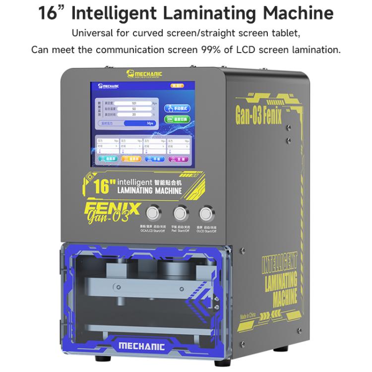 Mechanic GAN-03 Fenix 16-inch Intelligent Laminating Machine, Plug:US Plug - free shipping - PMC TechLife - Order now!