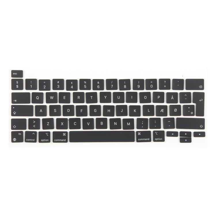 For MacBook A2251 A2289 A2238 A2338 UK Big Enter Version Keycaps, Language:Denmark - free shipping - PMc TechLife - Order now!