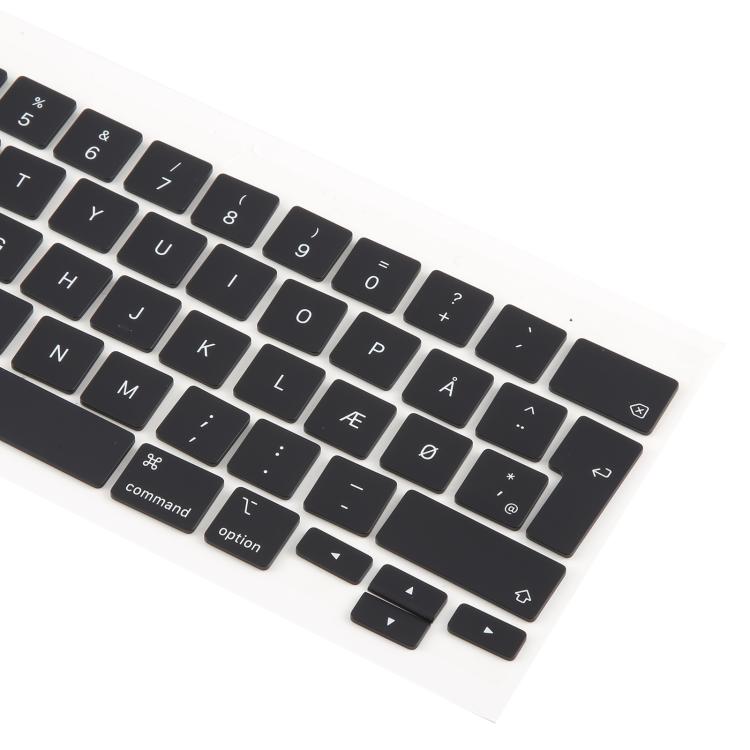 For MacBook A2251 A2289 A2238 A2338 10pcs UK Big Enter Version Keycaps, Language:Denmark - free shipping - PMc TechLife - Order now!