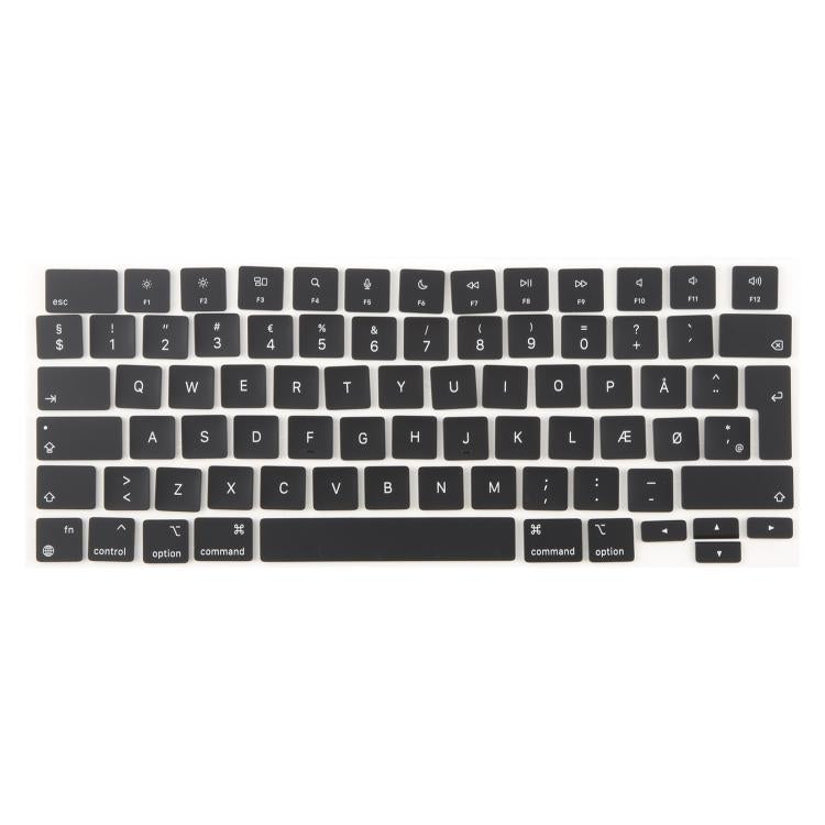 For MacBook A2681 A2941  A3113  A3114 UK Big Enter Version Keycaps, Language:Denmark - free shipping - PMc TechLife - Order now!