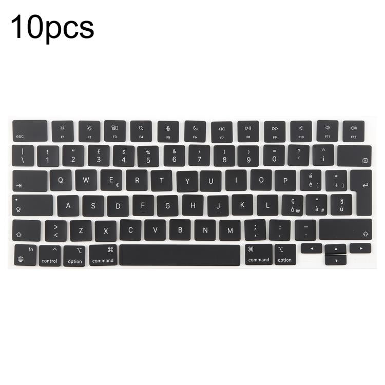For MacBook A2681 A2941 A3113  A3114 10pcs UK Big Enter Version Keycaps, Language:Italy - free shipping - PMc TechLife - Order now!