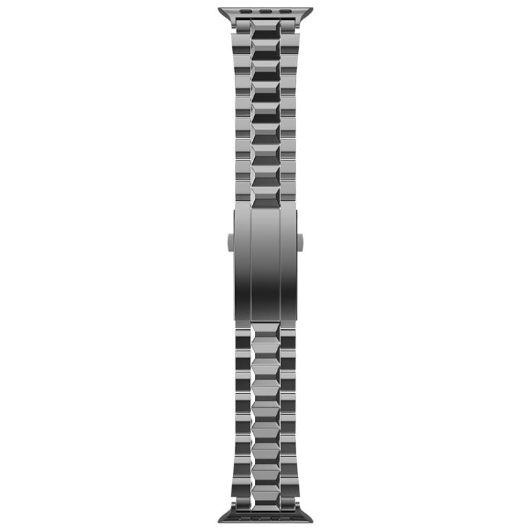 For Apple Watch 42mm / 41mm / 40mm / 38mm T-shaped Turtle Buckle Detachable Titanium Watch Band(Grey) - free shipping - PMc TechLife - Order now!