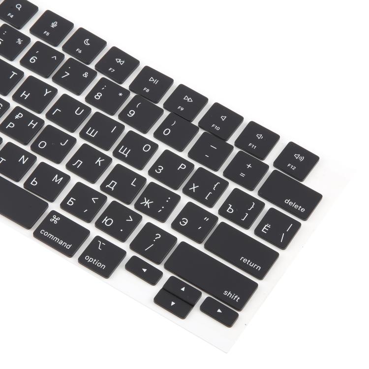 For MacBook A2442 A2485 A2779 A2780 A2991 A2992 A2918 10pcs US Small Enter Version Keycaps, Language:Russian - Keyboard by PMc TechLife | Online Shopping South Africa | PMc TechLife | Buy Now Pay Later Mobicred
