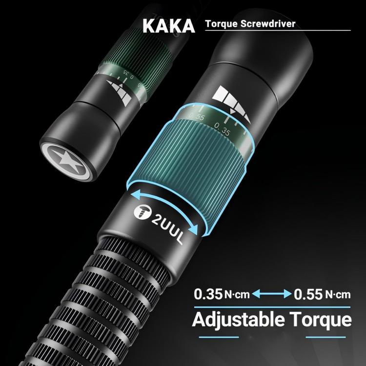 2UUL KAKA Adjustable Torque Magnetic Screwdriver, Model:Pentalobe 0.8 - free shipping - PMC TechLife - Order now!