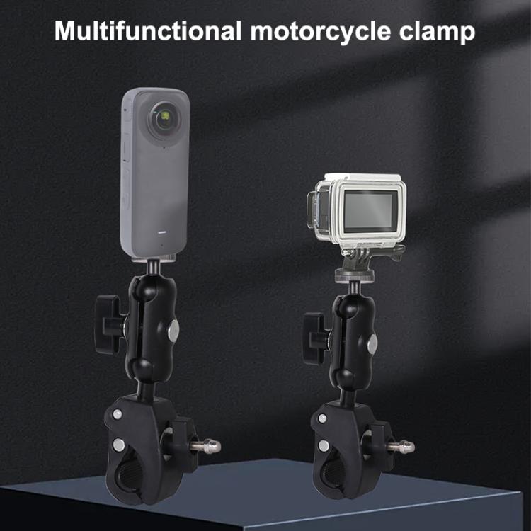 Universal Action Camera Bicycle Handlebar Clamp, Size:S 15.5cm(Black) - free shipping - PMC TechLife - Order now!