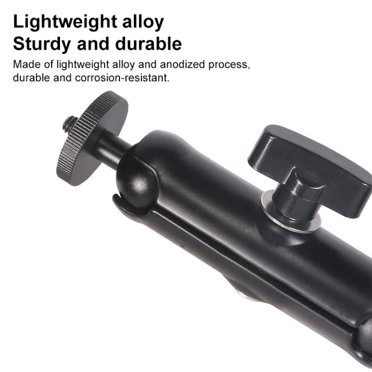 Universal Action Camera Bicycle Handlebar Clamp, Size:S 15.5cm(Black) - free shipping - PMC TechLife - Order now!