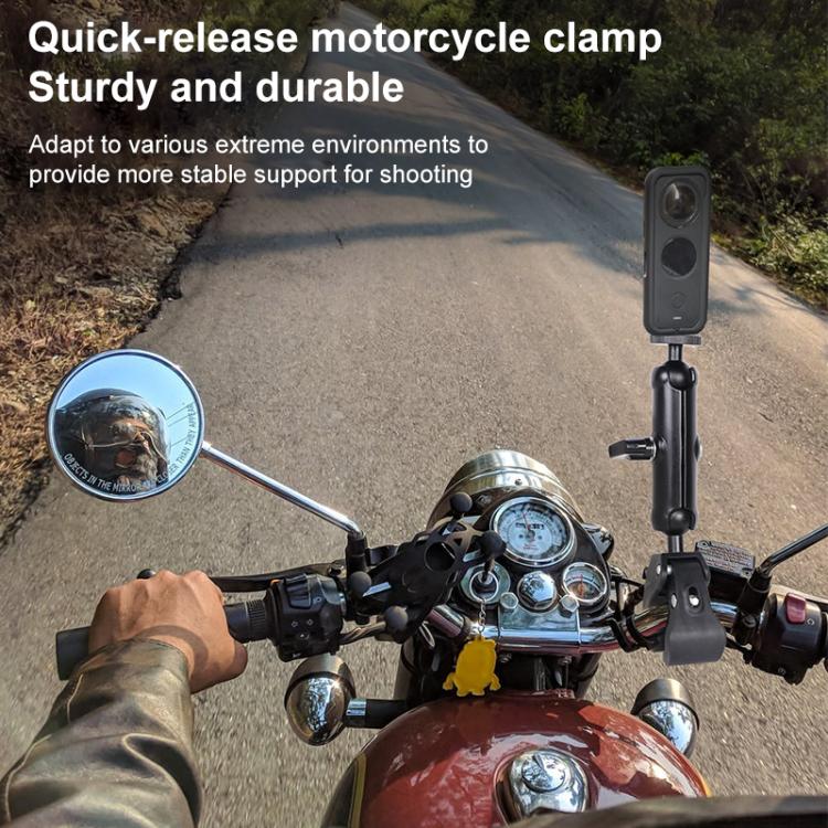 Universal Action Camera Bicycle Handlebar Clamp, Size:S 15.5cm(Black) - free shipping - PMC TechLife - Order now!