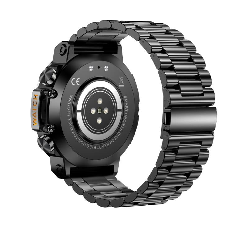 AK61 BT Call Smart Watch, Support Blood Pressure / Heart Rate / Sports Wellness Tracking Fitness Tracker(Black Steel) - free shipping - PMC TechLife - Order now!