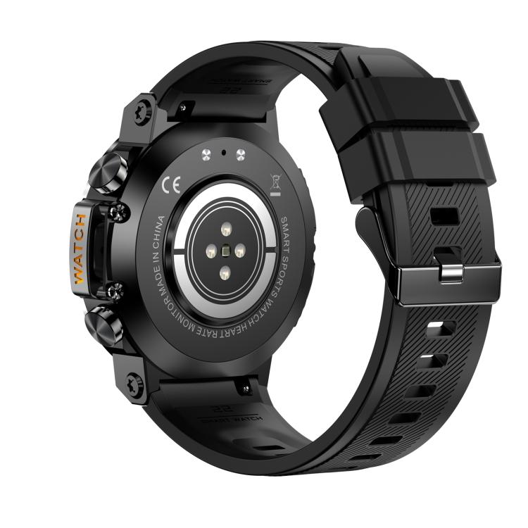 AK61 BT Call Smart Watch, Support Blood Pressure / Heart Rate / Sports Wellness Tracking Fitness Tracker(Black Silicone) - free shipping - PMC TechLife - Order now!