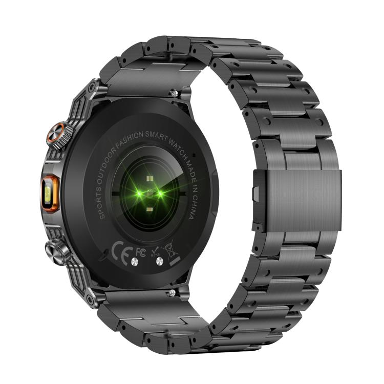 AK81 BT Call Smart Watch, Support Blood Pressure / Heart Rate / Sports Wellness Tracking Fitness Tracker(Black Steel) - free shipping - PMC TechLife - Order now!