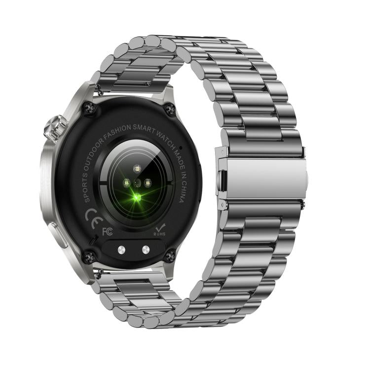 AK83 BT Call Smart Watch, Support Blood Pressure / Heart Rate / Sports Wellness Tracking Fitness Tracker(Steel 3-Bead Steel) - free shipping - PMC TechLife - Order now!