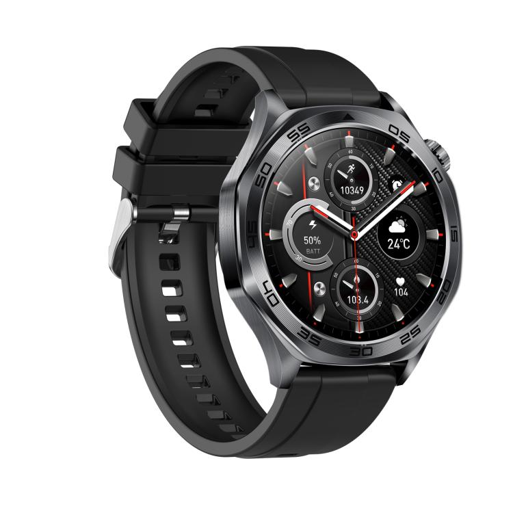 AK83 BT Call Smart Watch, Support Blood Pressure / Heart Rate / Sports Wellness Tracking Fitness Tracker(Black Silicone) - free shipping - PMC TechLife - Order now!