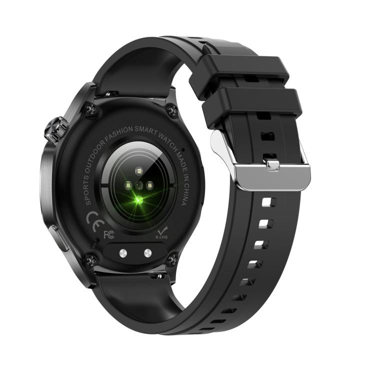 AK83 BT Call Smart Watch, Support Blood Pressure / Heart Rate / Sports Wellness Tracking Fitness Tracker(Black Silicone) - free shipping - PMC TechLife - Order now!