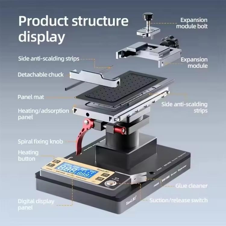 Qianli PM86 Universal Screen Disassembling Heating Separator, Plug:US Plug - free shipping - PMC TechLife - Order now!