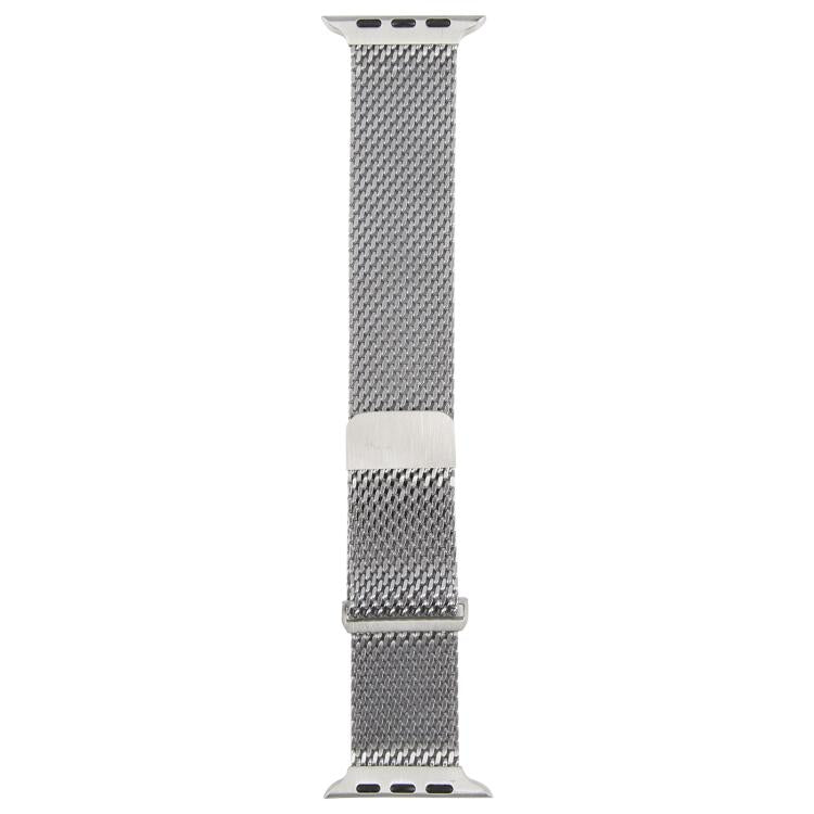 For Apple Watch 42mm / 41mm / 40mm / 38mm Double-section Magnetic Milanese Steel Watch Band(Silver) - free shipping - PMC TechLife - Order now!