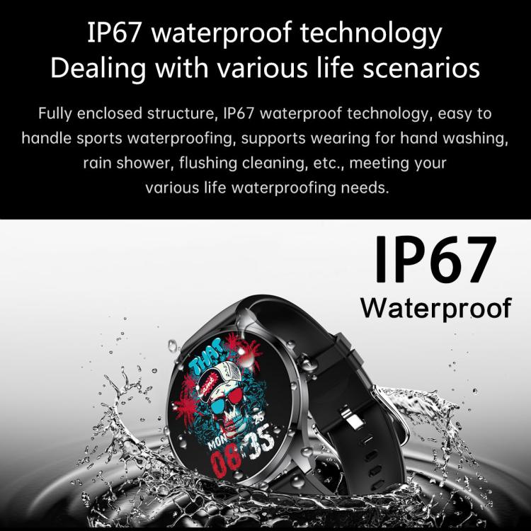 H77 1.43 inch AMOLED Screen Health & Fitness Smart Watch IP67 Waterproof Support BT Call(Blue) - free shipping - PMc TechLife - Order now!