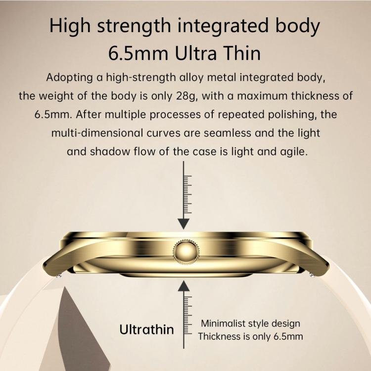 H77 1.43 inch AMOLED Screen Health & Fitness Smart Watch IP67 Waterproof Support BT Call(Gold) - free shipping - PMc TechLife - Order now!