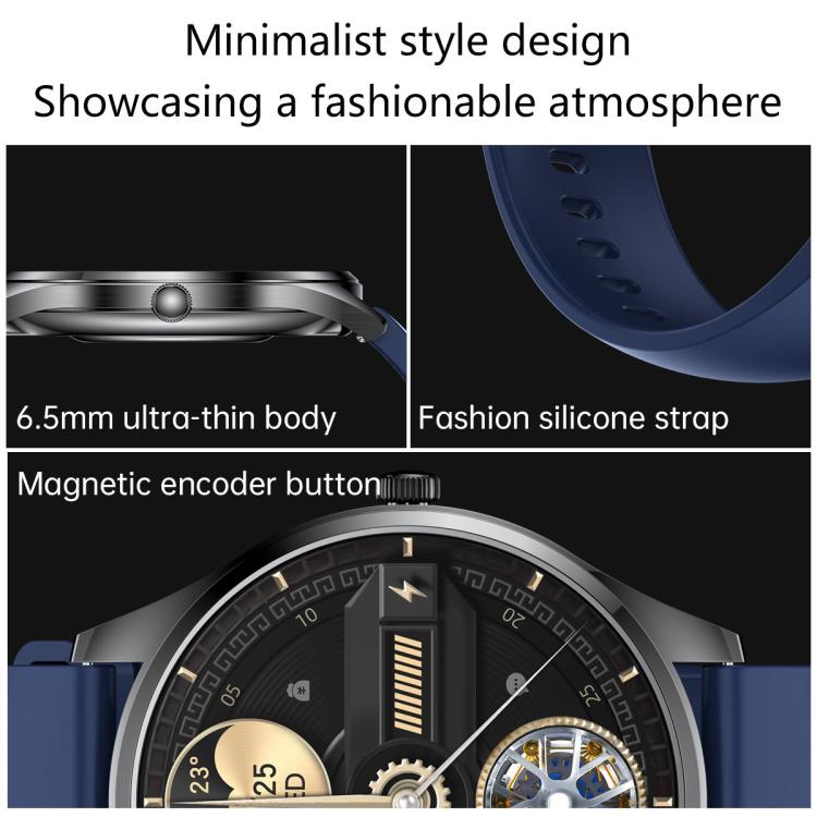 H77 1.43 inch AMOLED Screen Health & Fitness Smart Watch IP67 Waterproof Support BT Call(Gold) - free shipping - PMc TechLife - Order now!