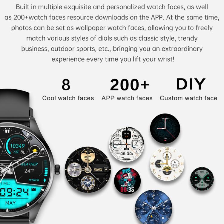 H77 1.43 inch AMOLED Screen Health & Fitness Smart Watch IP67 Waterproof Support BT Call(Pink) - free shipping - PMc TechLife - Order now!
