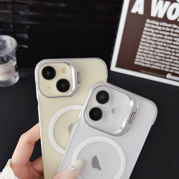 For iPhone 15 Ultra-thin Transparent MagSafe Magnetic Frameless Lens Holder Phone Case - free shipping - PMC TechLife - Order now!
