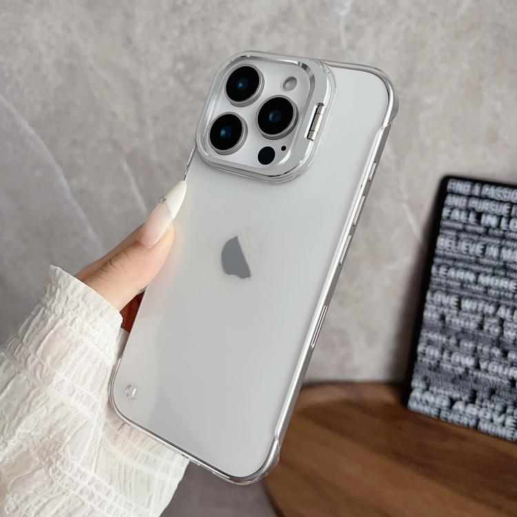 For iPhone 16 Ultra-thin Transparent Frameless Lens Holder Phone Case - free shipping - PMC TechLife - Order now!