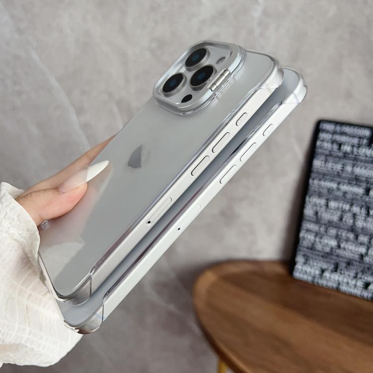 For iPhone 15 Pro Max Ultra-thin Transparent Frameless Lens Holder Phone Case - free shipping - PMC TechLife - Order now!