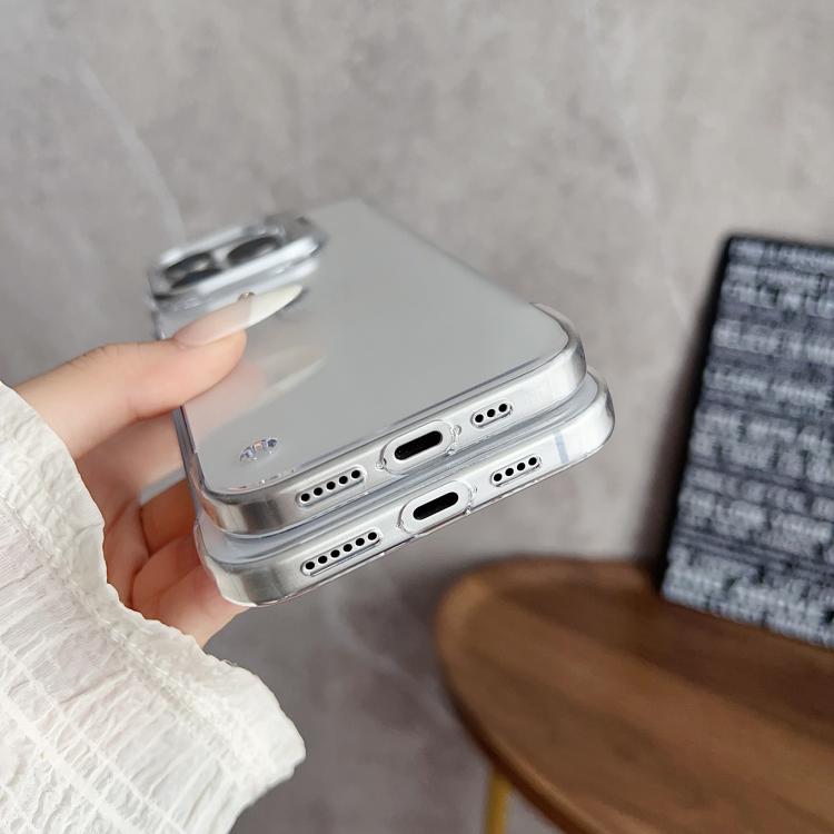 For iPhone 16 Pro Ultra-thin Transparent Frameless Lens Holder Phone Case - free shipping - PMC TechLife - Order now!