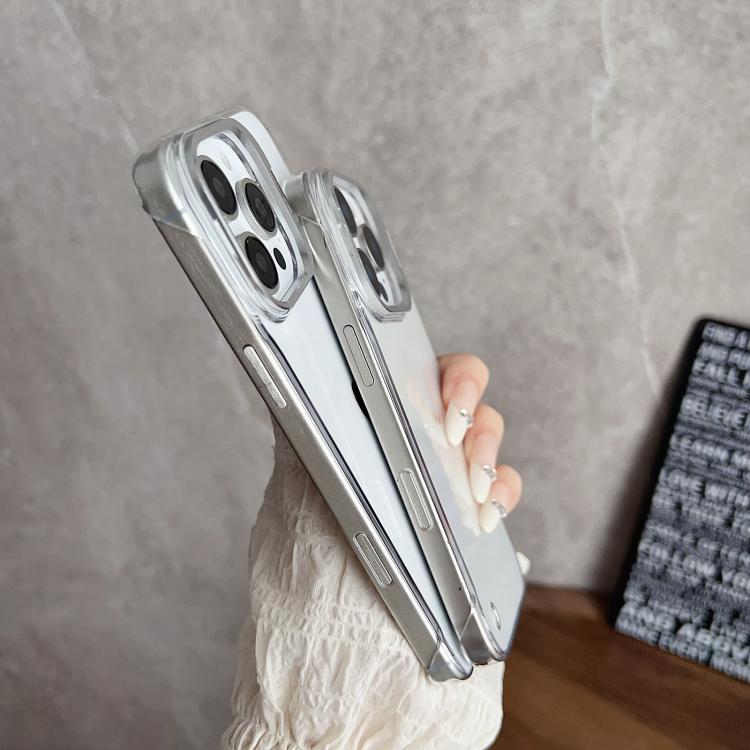 For iPhone 15 Ultra-thin Transparent Frameless Lens Holder Phone Case - free shipping - PMC TechLife - Order now!