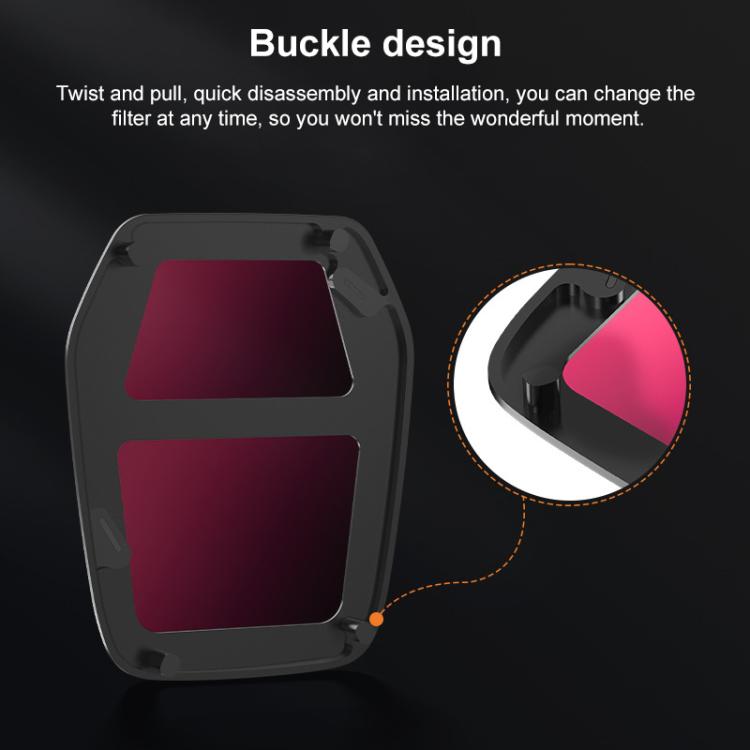 For DJI Air 3S BRDRC Camera Lens Filter, Filter:ND64 - free shipping - PMC TechLife - Order now!