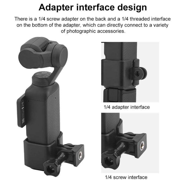 For DJI OSMO Pocket 3 BRDRC Protection Frame Adapter Base, Type:Frame + Clip + Chest Strap - free shipping - PMC TechLife - Order now!