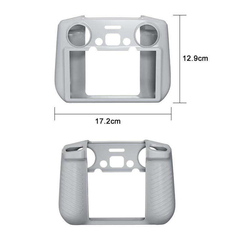 For DJI RC 2 BRDRC Remote Control Shockproof Anti-scratch Silicone Case(Grey) - free shipping - PMC TechLife - Order now!