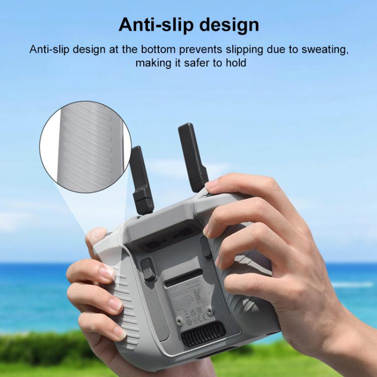 For DJI RC 2 BRDRC Remote Control Shockproof Anti-scratch Silicone Case(Grey) - free shipping - PMC TechLife - Order now!
