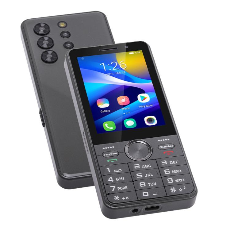 UNIWA XS24 Keypad Phone, 2GB+16GB, 3.5 inch Android 8.1 Mediatek MT6737M Quad Core, Flashlights, Network: 4G, Support Google Store, Plug:EU Plug(Gold) - free shipping - PMc TechLife - Order now!